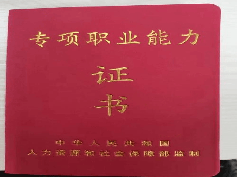 极简灰白品牌代理授权证书样品